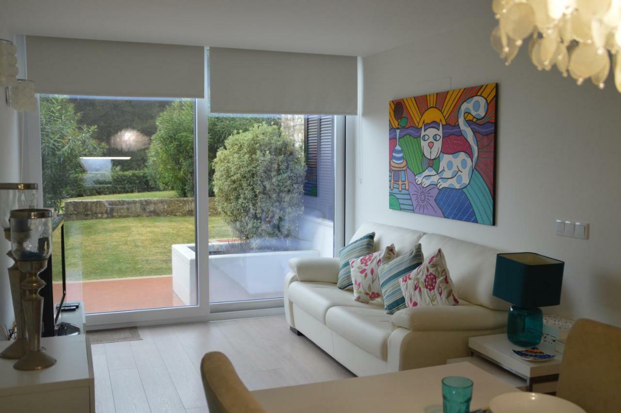 Amazing Beach & Pool Apartment With Garden Sesimbra Bagian luar foto